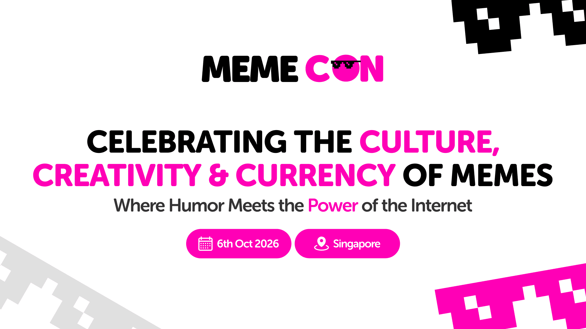Meme-Con Singapore - Where Internet Culture Meets Web3