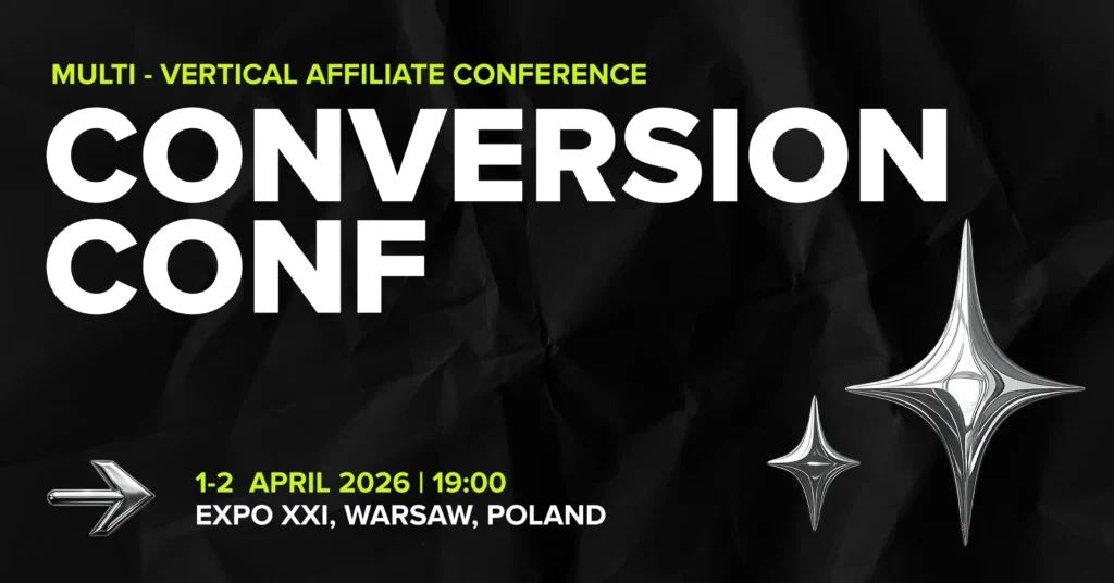 Press Release - Conversion Conf Warsaw 2026 – Affiliate & Web3  | April 1–2 | iRevs